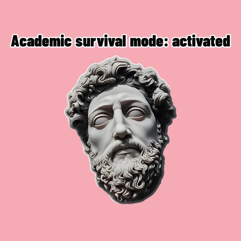 Academic survival mode: activated