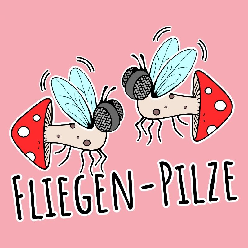 Two Fly Mushrooms