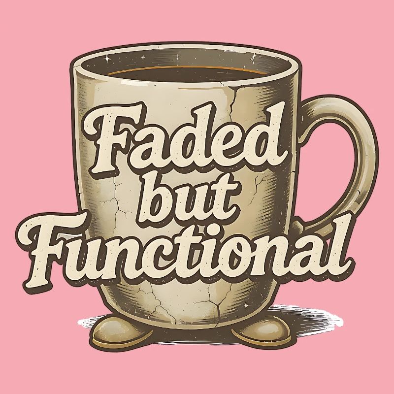 Faded but Functional - Coffee Mug
