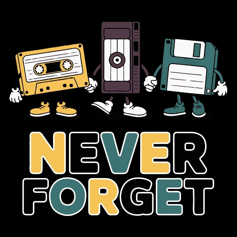 Never Forget Cassette Nostalgia