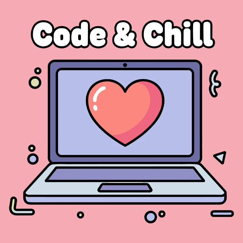 Code & Chill Herz Laptop