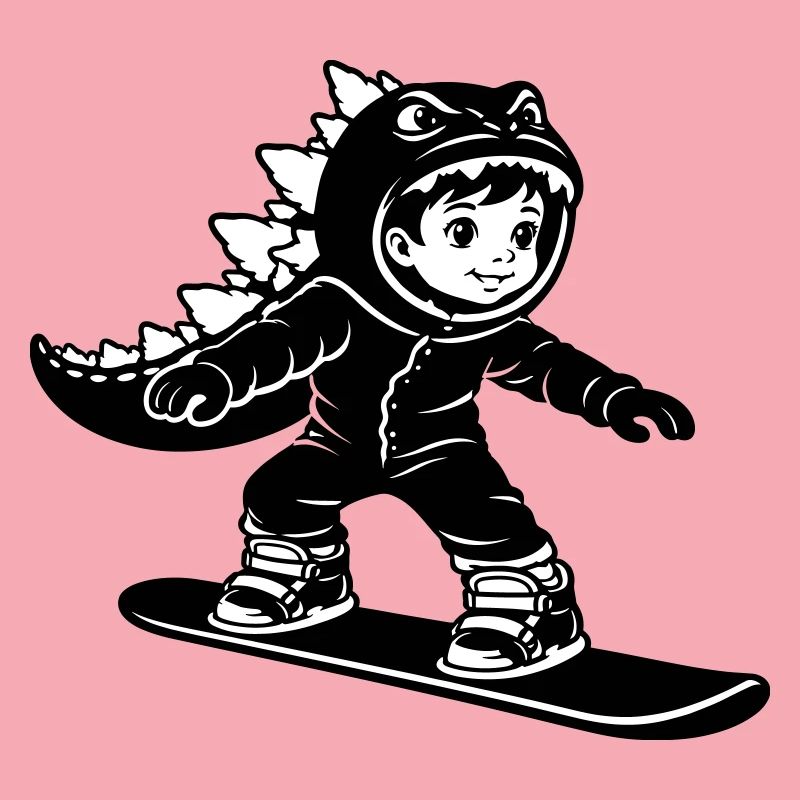 Dragon Garçon du Snowboard