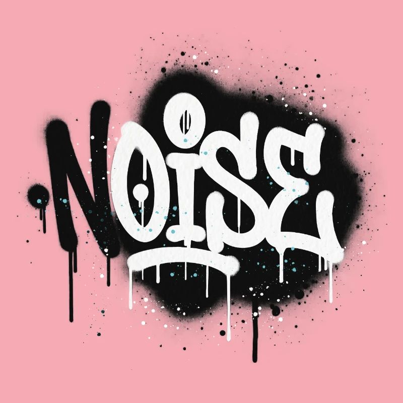 Spray bruyant pour graffiti