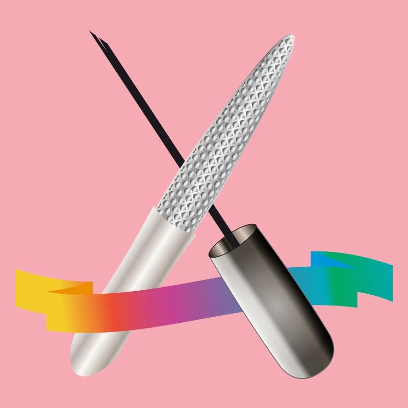 Manicure Tools with Gradient Illustration