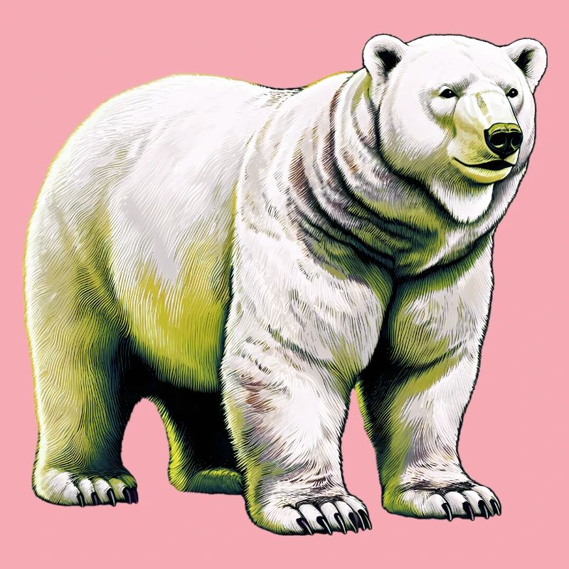 Weißer Eisbär