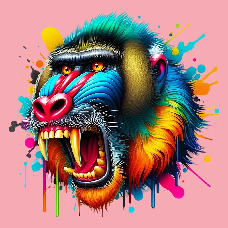 Mandrill Monkey