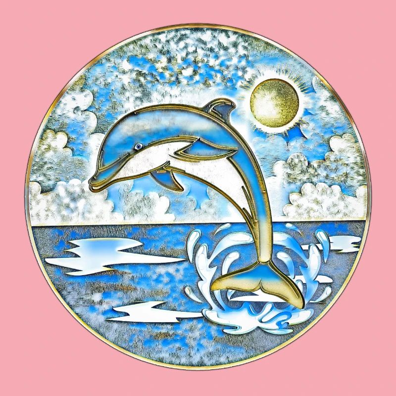 Dauphin mer Liberté