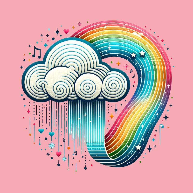 Nuage arc-en-ciel