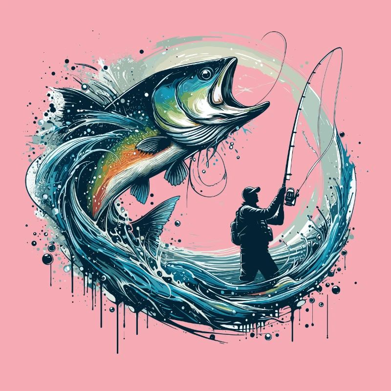 Cadeau dynamique de pêche
