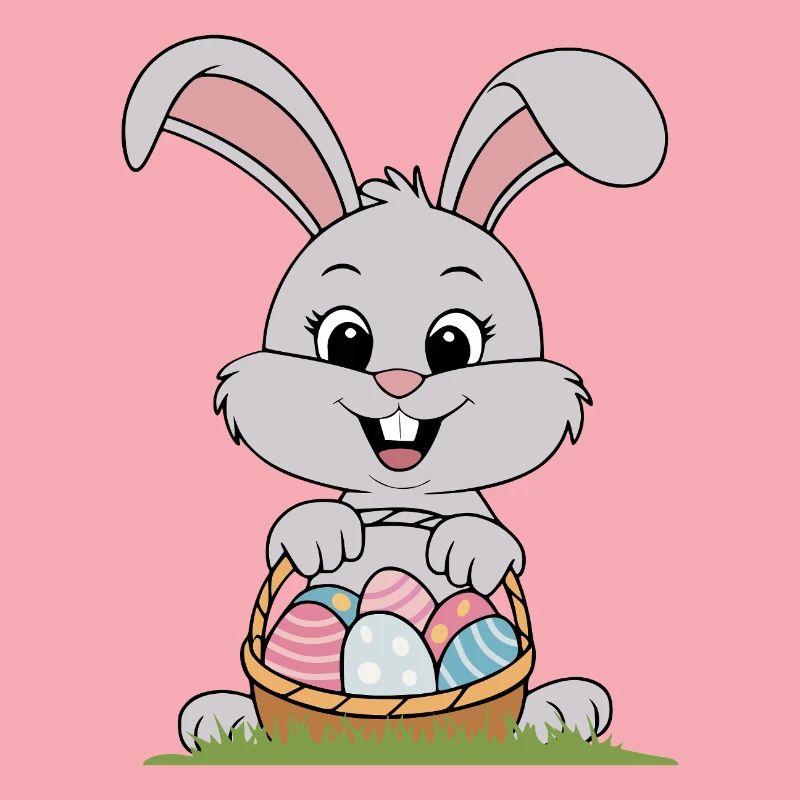 Cute Easter Rabbit