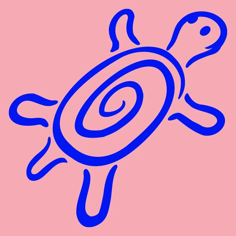 turtle spiral turtle shell pattern cute