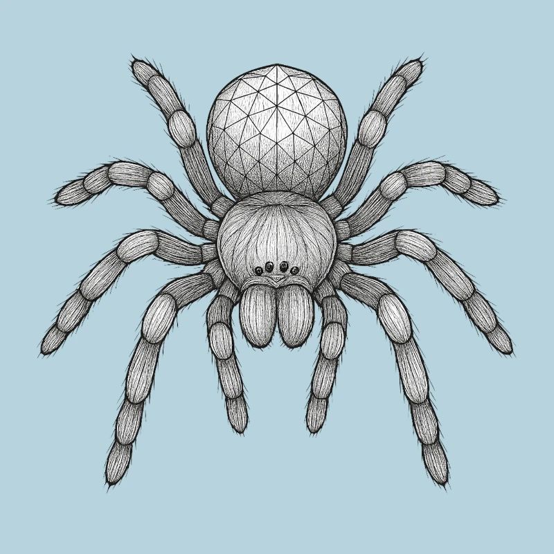 Geometric Tarantula Icon