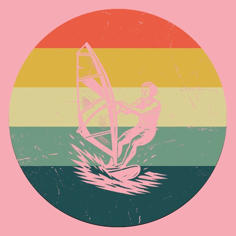 Windsurfing motif that works immediately
