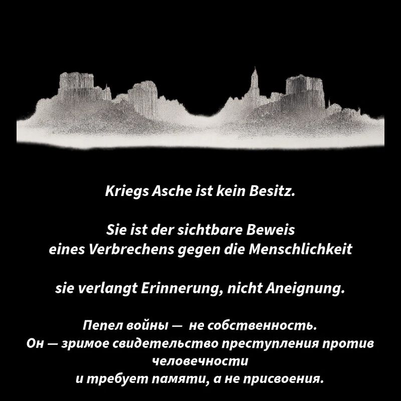 Kriegsasche 
