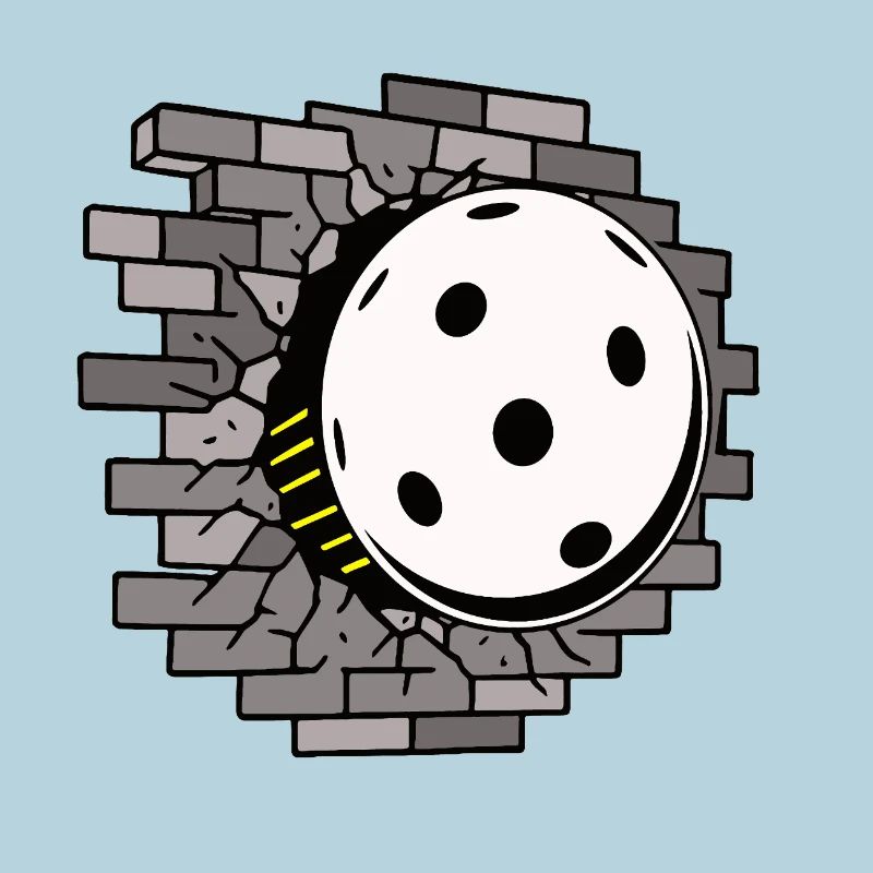 Floorball, percée murale