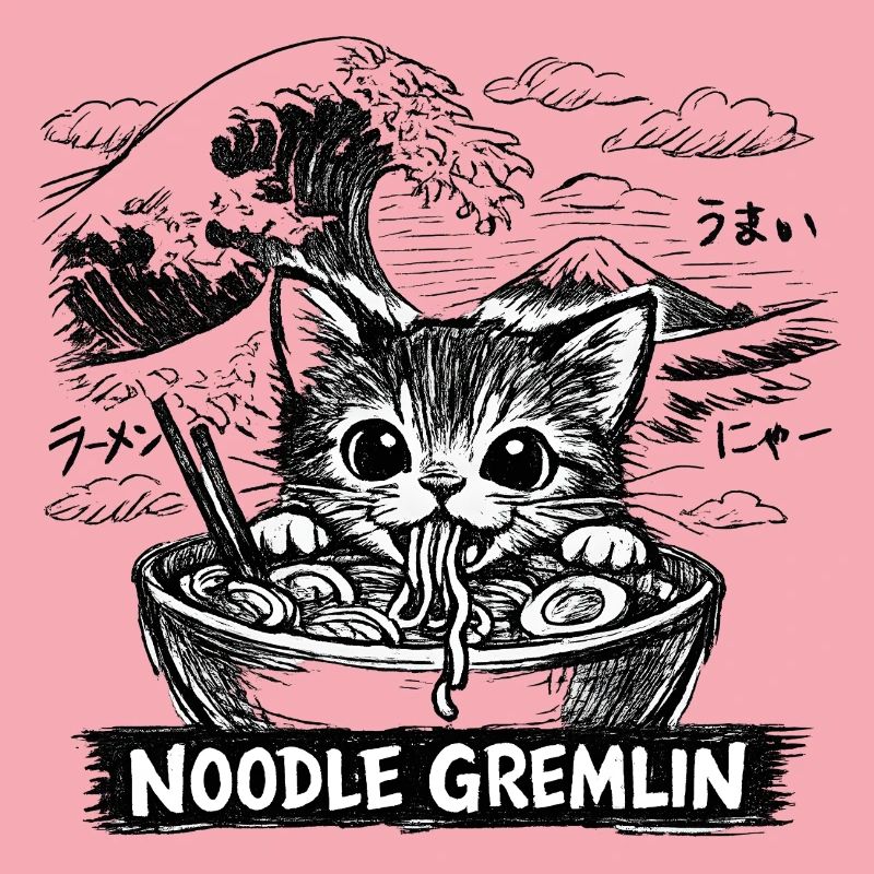 Anime Ramen de chat