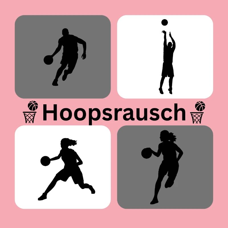 Basketball Silhouettes Dynamics