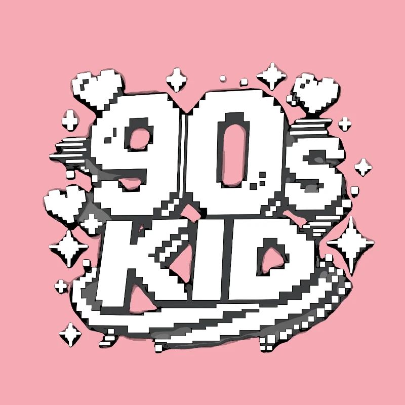 90s Kid Pixel Design
