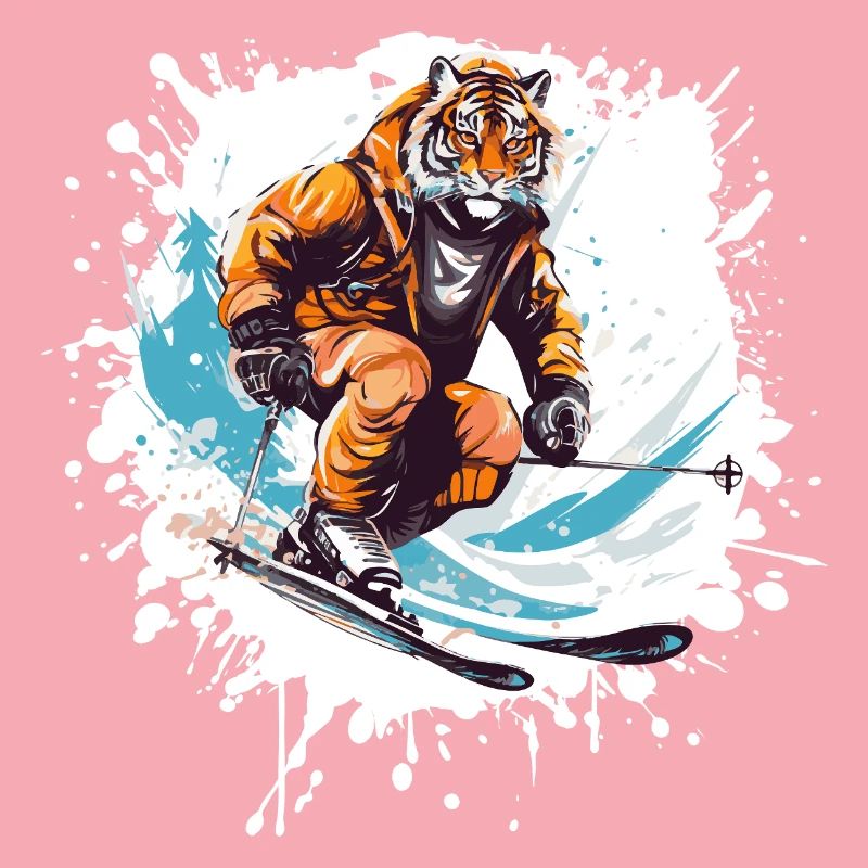 Tiger Ski Skiing
