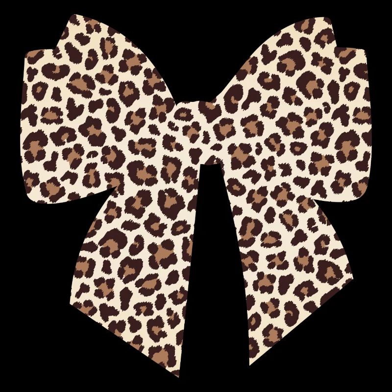 Leopard bow gift idea