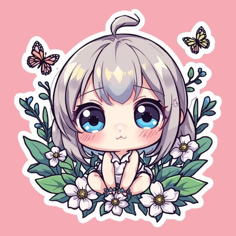 Chibi Flower Magic