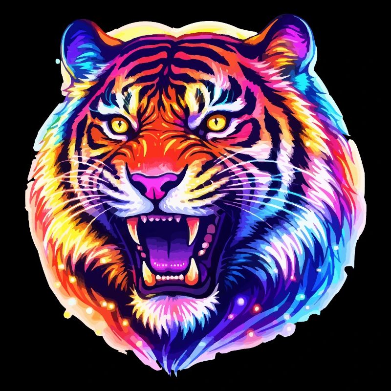 Tiger Kopf