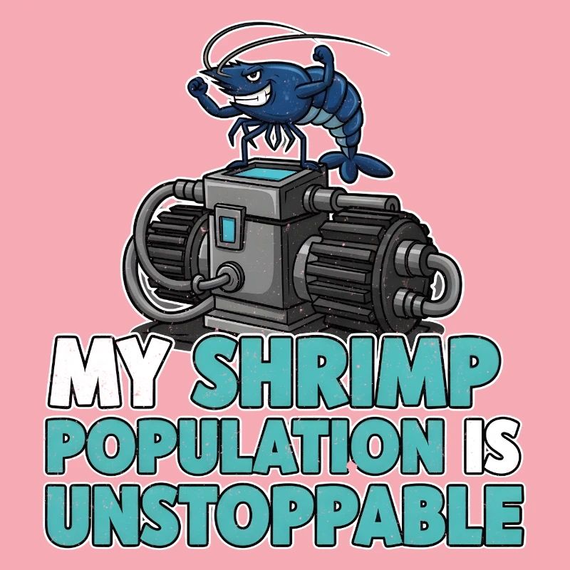 Shrimp Comic Geschenk