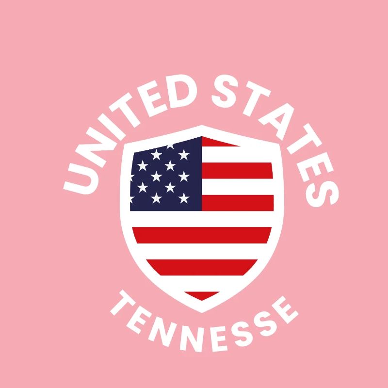 Drapeau du Tennessee Shield des États-Unis
