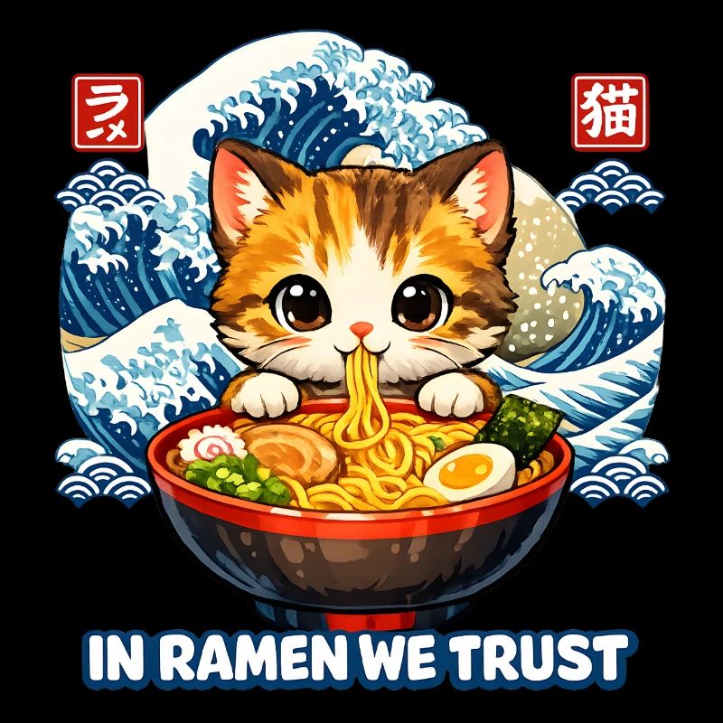 Dans le ramen, nous faisons confiance au chat