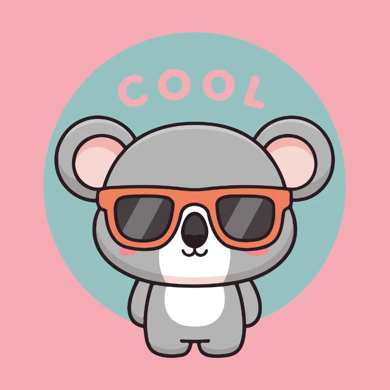 Koala Coole Bunte Gläser