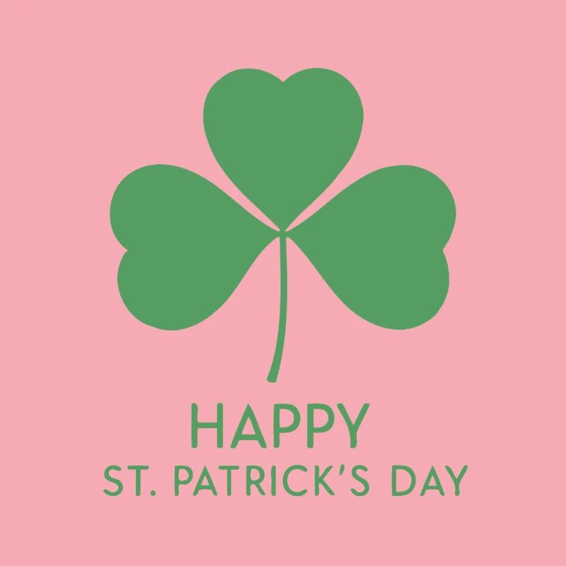 Trèfle Vert Saint Patrick