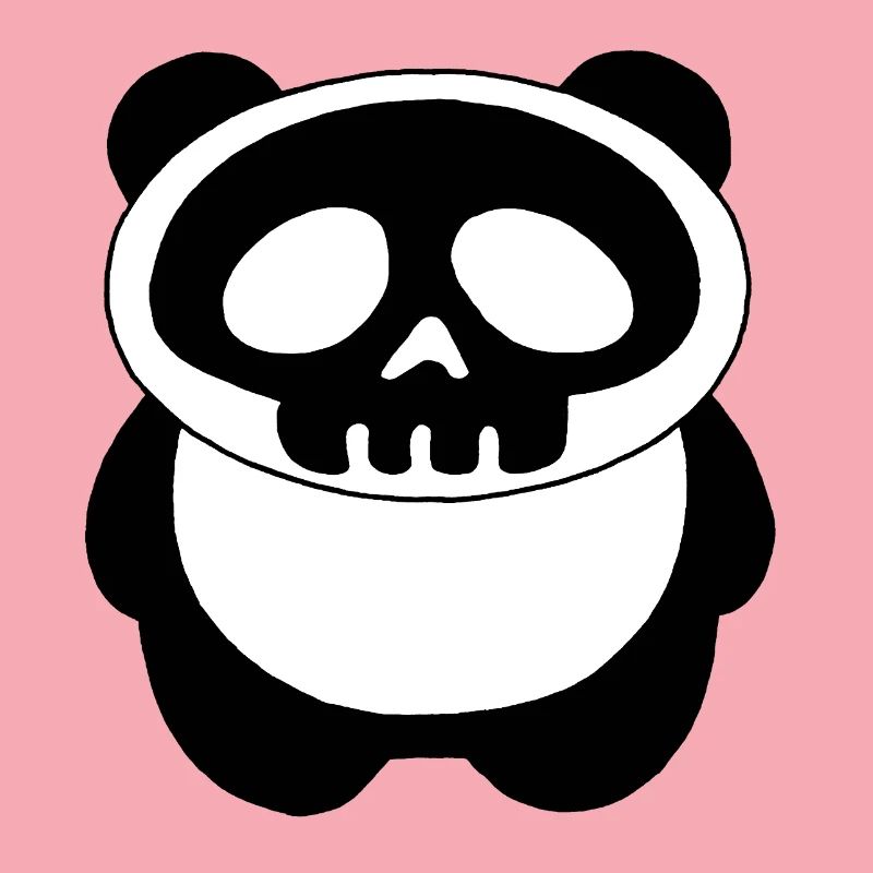Crâne de panda