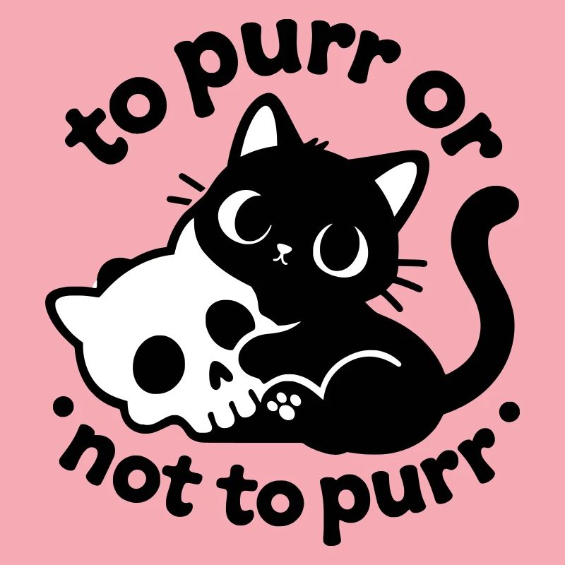 Ronronner ou ne pas ronronner | Diction du chat noir