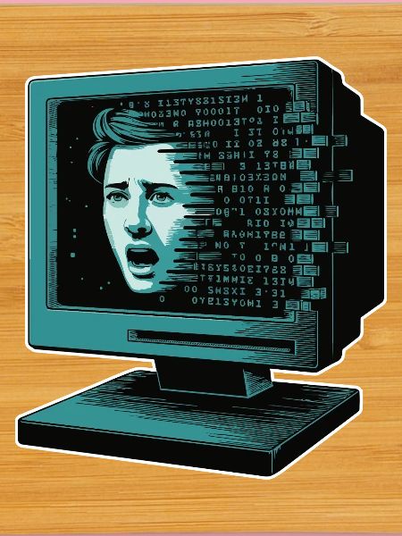 Retro-Computer Schrecken-  Retroglitch KI