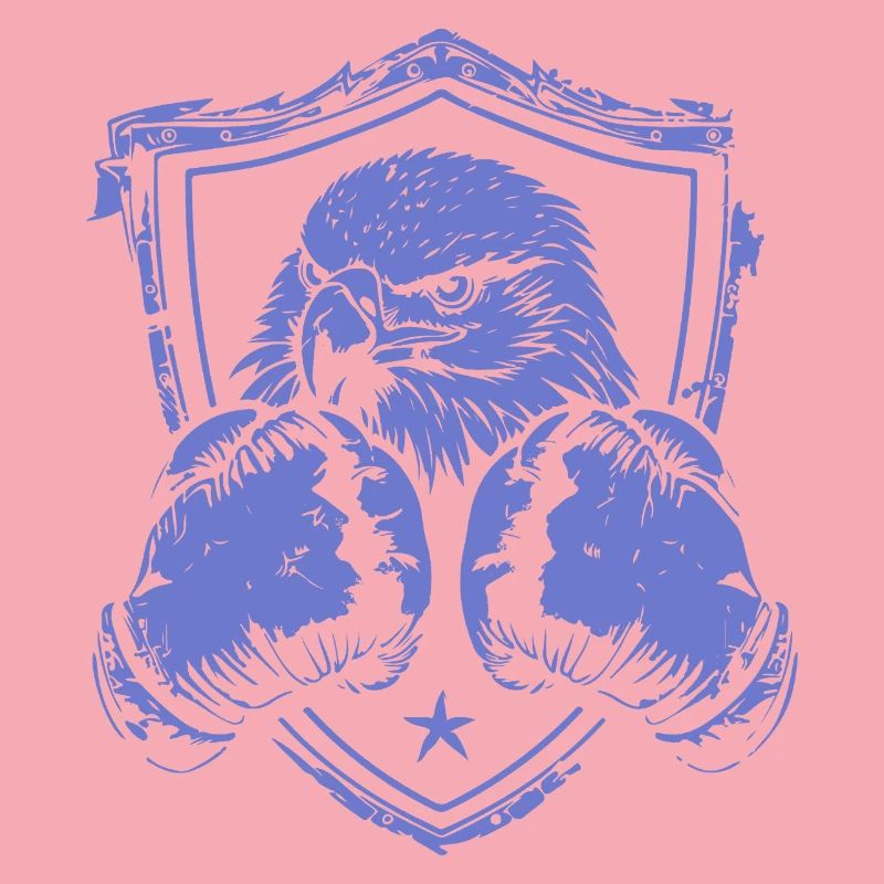 Conception du bouclier de l'aigle combattant