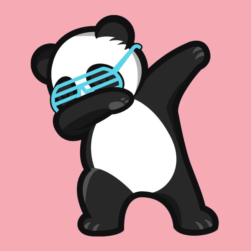 Dabbing Panda Pandabär