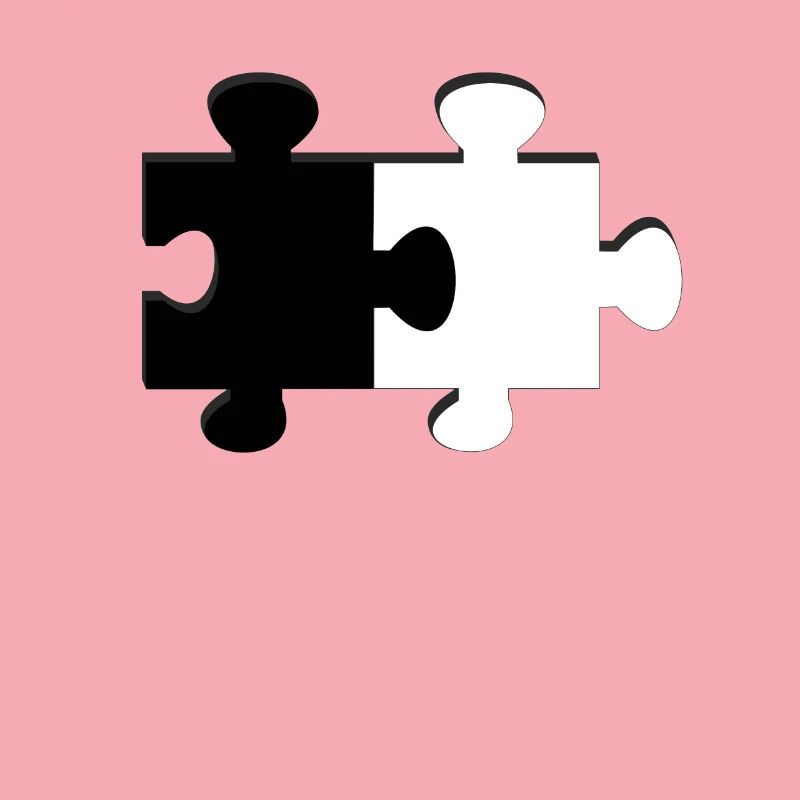 Puzzle Black And White