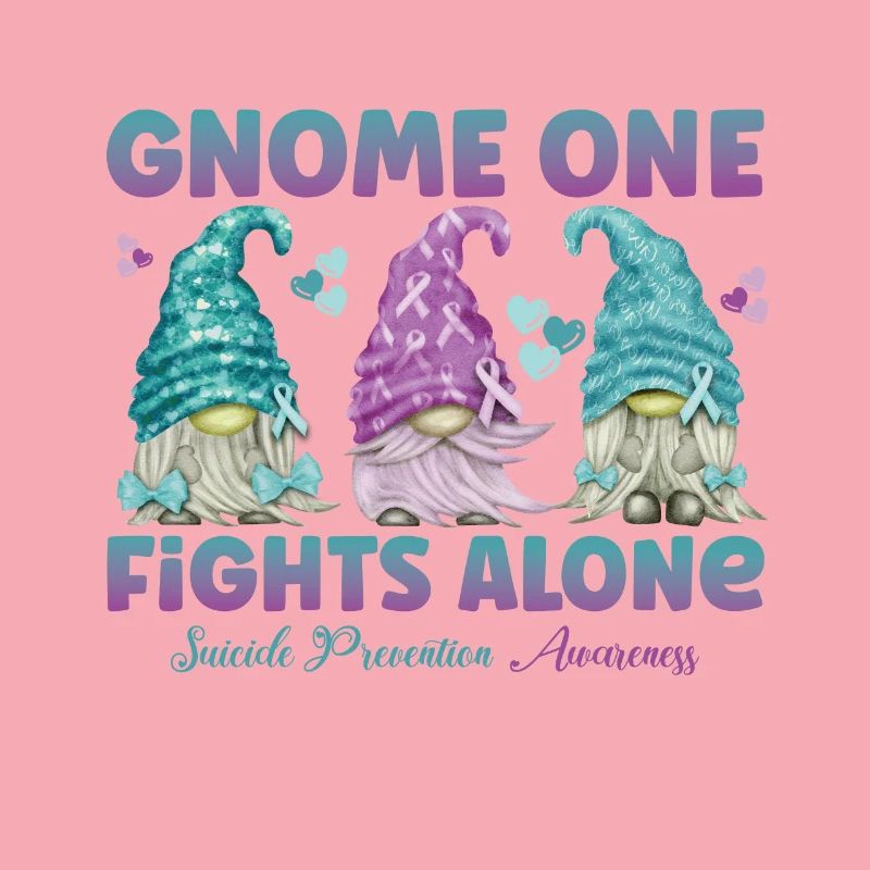 Gnome One Fights Suicide Prevention