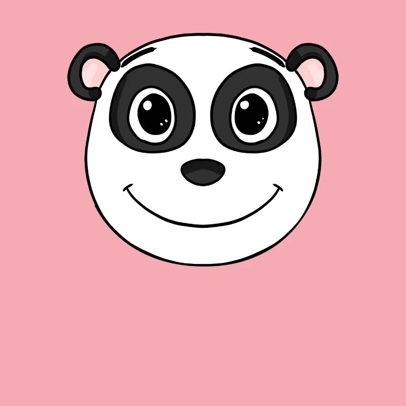 Panda Head Bear Cute