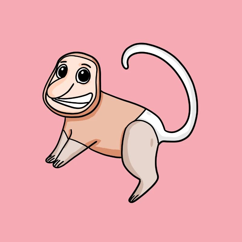 Proboscis Monkey Monkey Monkey