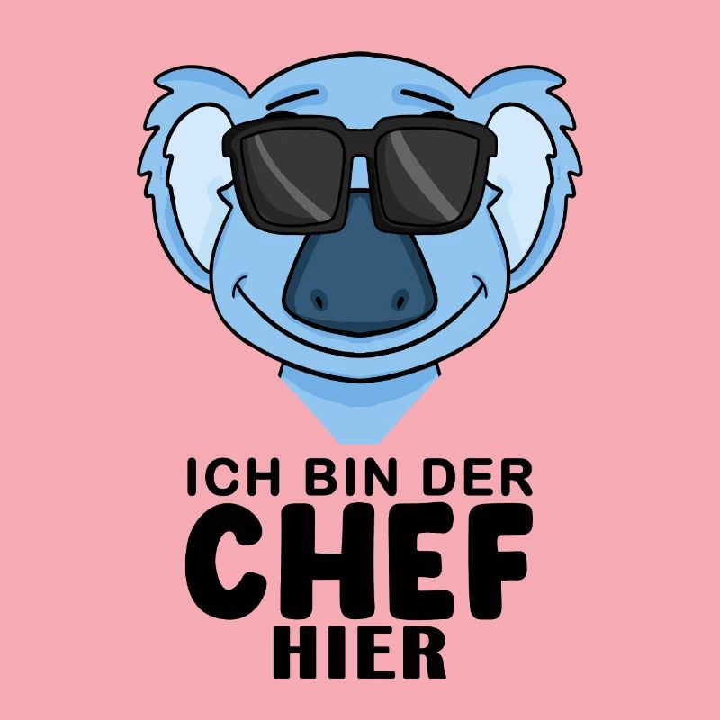 Cooler Koalabär Chef Spruch
