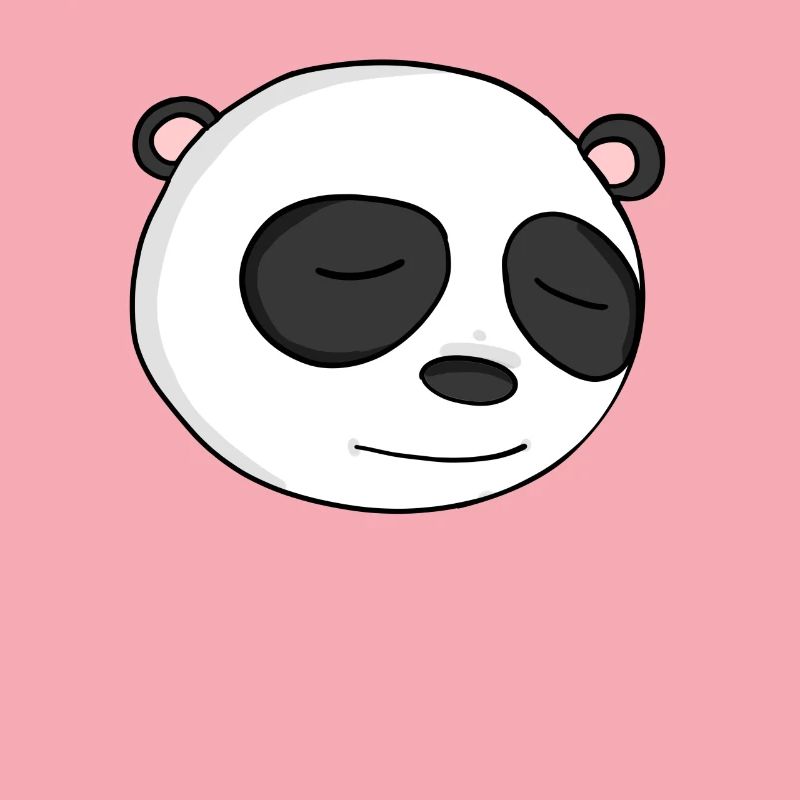 Tête de panda