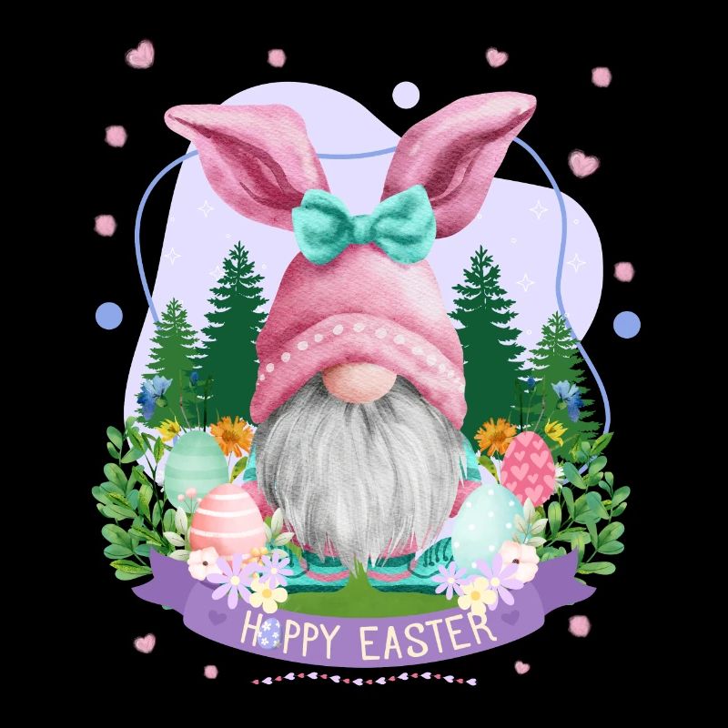 Hoppy Gnome Easter - Easter Gift Idea