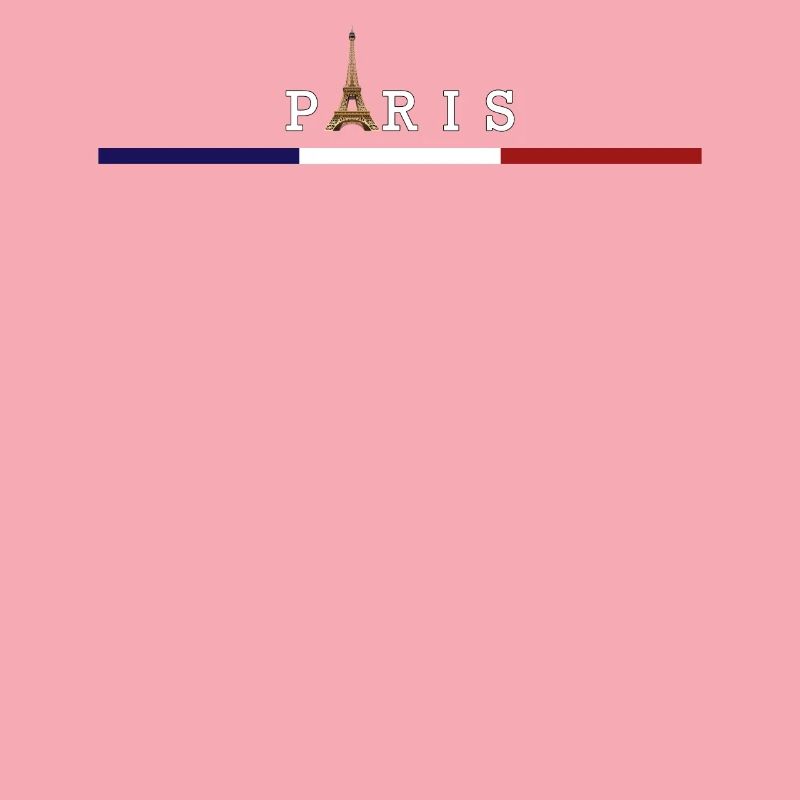Flagge Frankreich Eiffelturm Pariser Eleganz