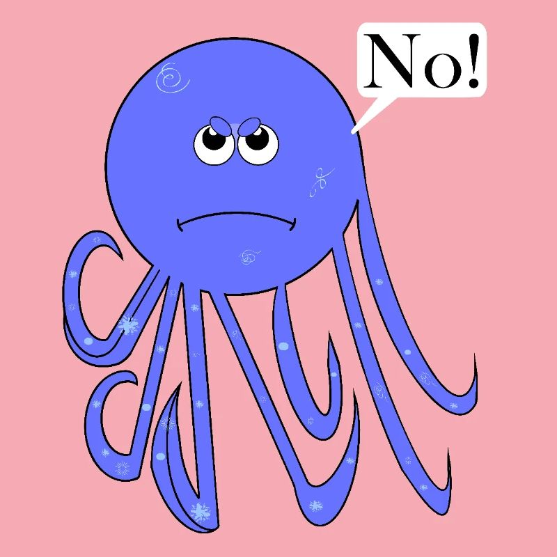 Statement No Squid, No Fun Comic, No