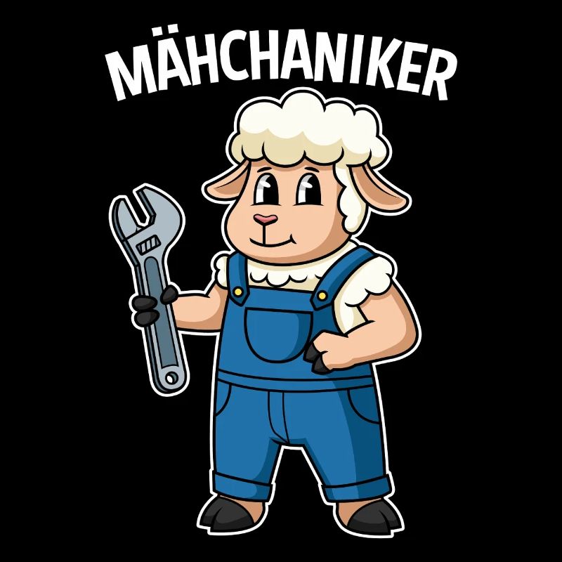 Mechatronics engineer car mechanic technician sheep
