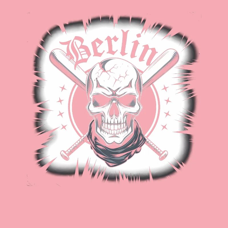 Conception d’épées croisées crâne de Berlin