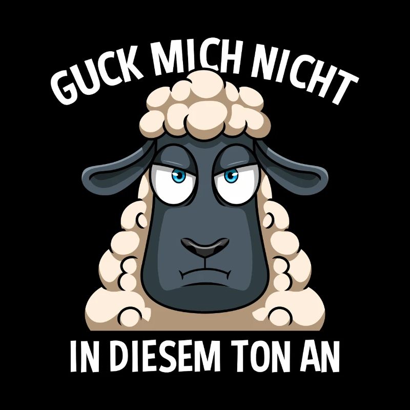 Ne me regarde pas sur ce ton, mouton