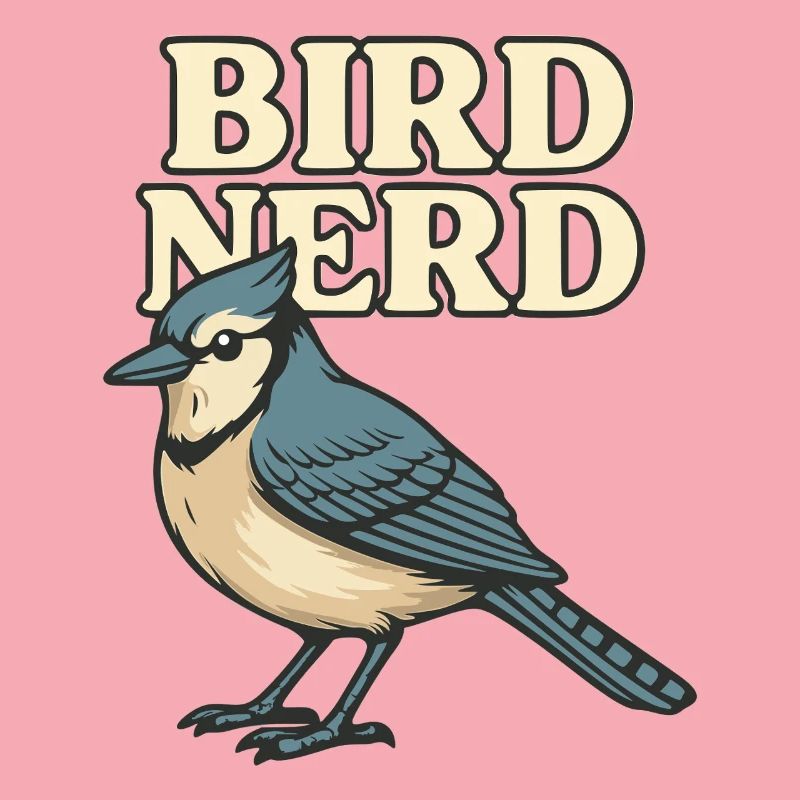 Motif Nerd Oiseau 2