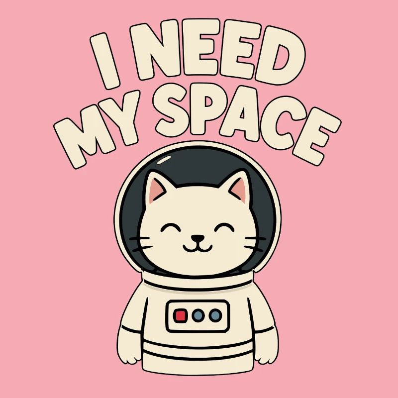 Chaton en combinaison d’astronaute